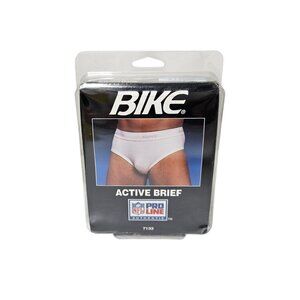 NEW Vintage Bike Active Brief Gray Men's XL NFL Pro Line Athletic Underwear Jock